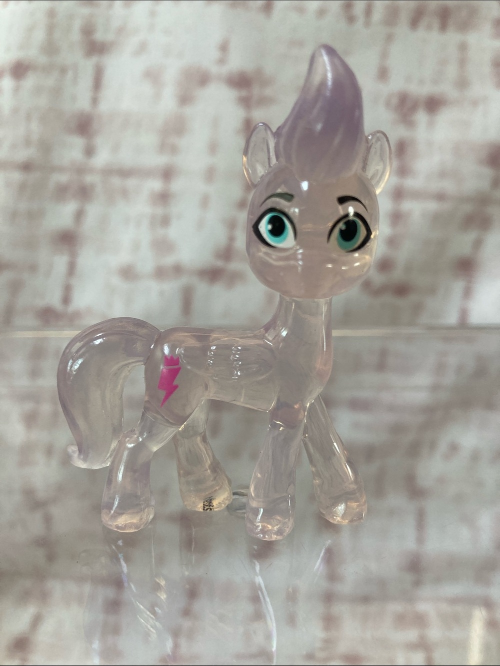 My Little Pony: A New Generation Crystal Zipp Storm 2-Inch Translucent Scarce